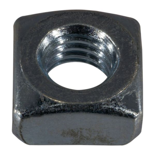 7/16"-14 Zinc Plated Steel Coarse Thread Square Nuts