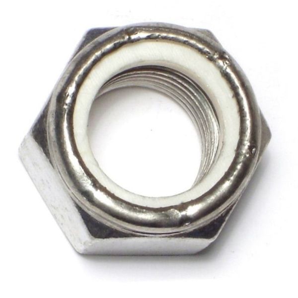 7/8"-9 18-8 Stainless Steel Coarse Thread Nylon Insert Lock Nuts