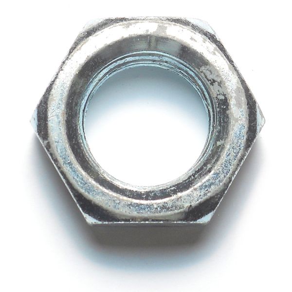 7/8"-9 x 1-1/2" Zinc Plated Steel Coarse Thread Hex Jam Nuts