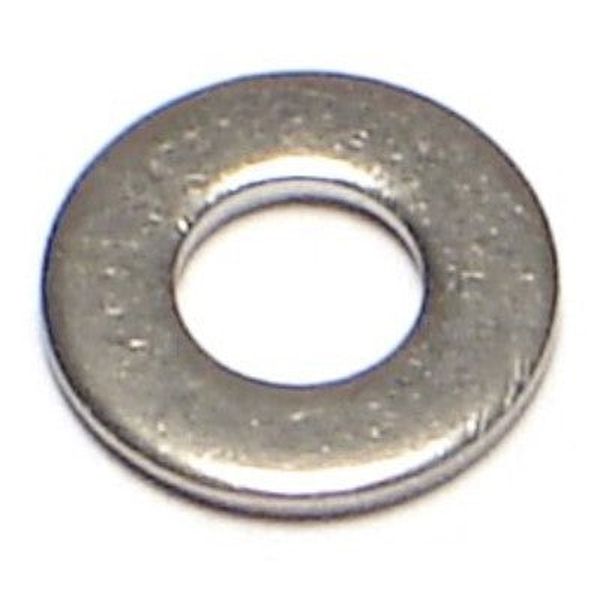 #8 x 11/64" x 3/8" 18-8 Stainless Steel USS Flat Washers