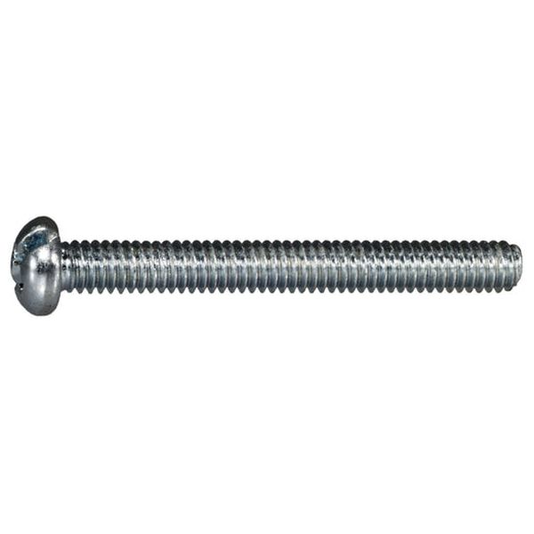 #8-32 x 1-1/2" Zinc Plated Steel Coarse Thread Combo Round Head Machine Screws