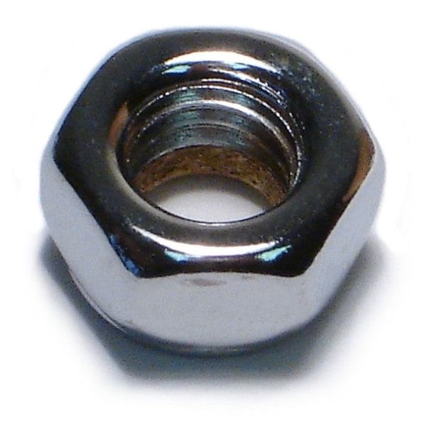 8mm-1.0 Chrome Plated Class 6 Steel Fine Thread Nylon Insert Lock Nuts