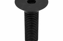 Imported Fasteners, Flat Socket Head Cap Screw, Steel Class 10.9, Hex Socket, Plain, Metric Coarse, Fasteners, Socket Screws and Set Screws