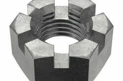 Imported Fasteners, Hex Slotted Nut-Regular, Fasteners, Nuts