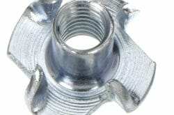 Imported Fasteners, 4 Prong T-Nuts, Fasteners, Nuts